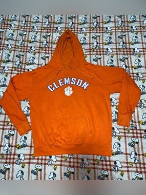 J. America Orange Hooded Pullover